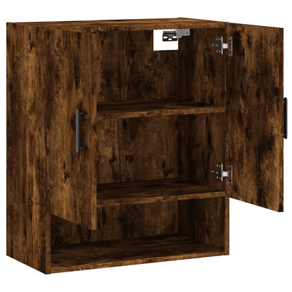 vidaXL Wall Cabinet Smoked Oak 60x31x70 cm Engineered Wood 6