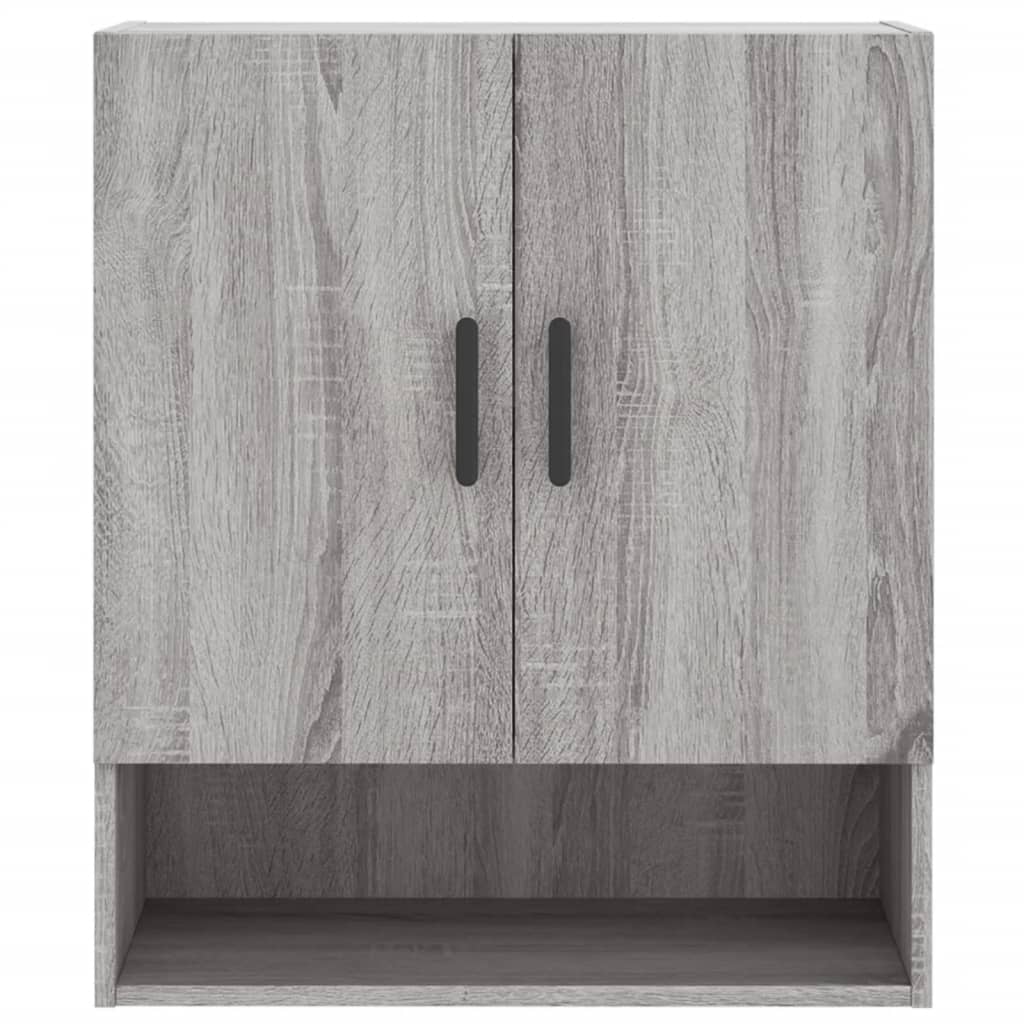 vidaXL Wall Cabinet Grey Sonoma 60x31x70 cm Engineered Wood 5