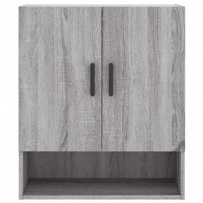 vidaXL Wall Cabinet Grey Sonoma 60x31x70 cm Engineered Wood 5