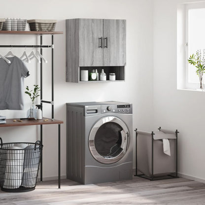 vidaXL Wall Cabinet Grey Sonoma 60x31x70 cm Engineered Wood 1
