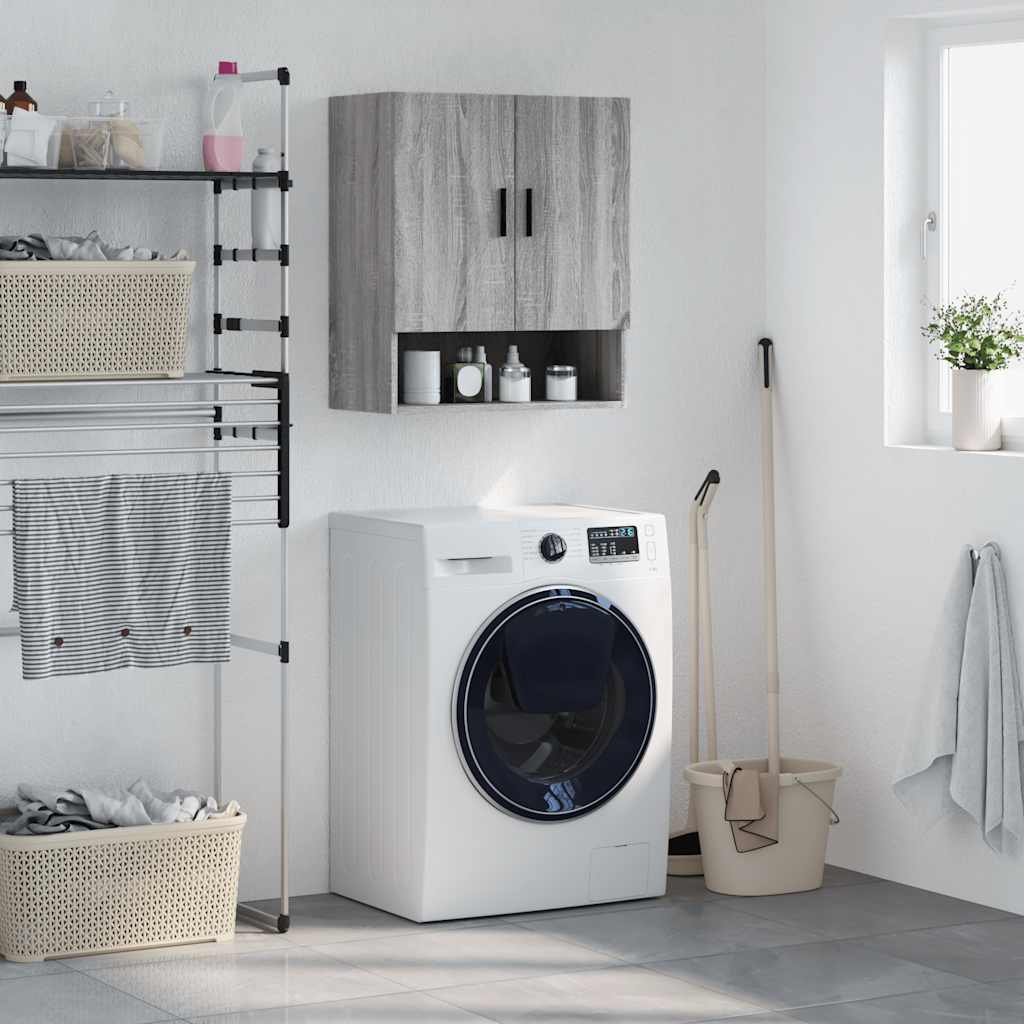Wall Cabinet 60x31x70 cm Engineered Wood Grey sonoma
