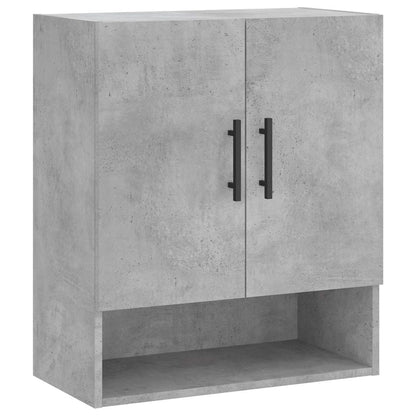 Wall Cabinet 60x31x70 cm Engineered Wood Concrete grey