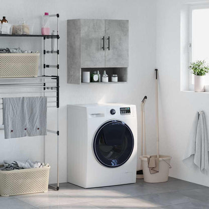 Wall Cabinet 60x31x70 cm Engineered Wood Concrete grey
