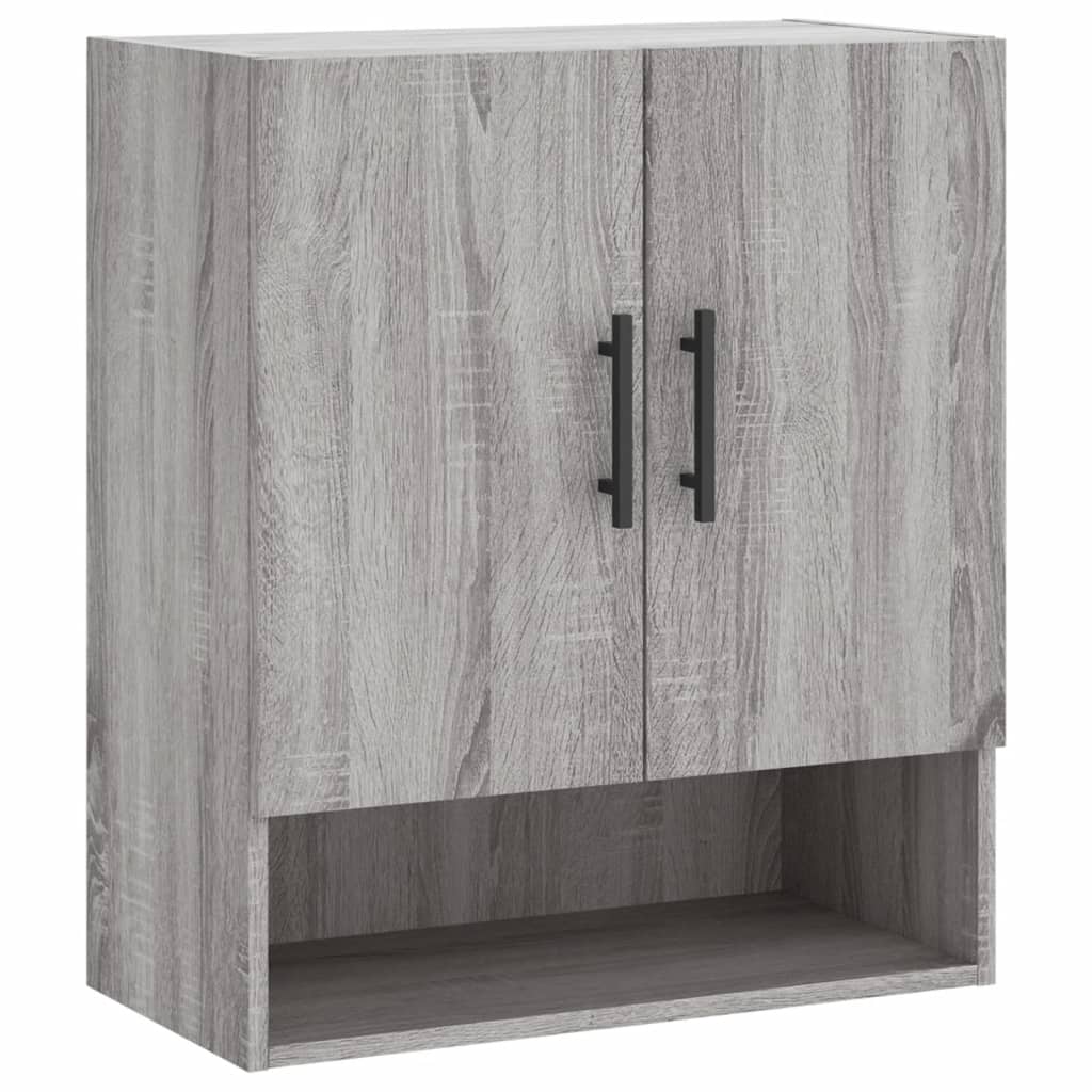 vidaXL Wall Cabinet Grey Sonoma 60x31x70 cm Engineered Wood 2