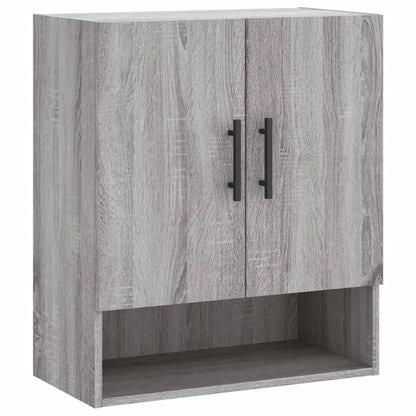 vidaXL Wall Cabinet Grey Sonoma 60x31x70 cm Engineered Wood 2