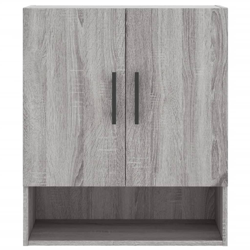 vidaXL Wall Cabinet Grey Sonoma 60x31x70 cm Engineered Wood 5