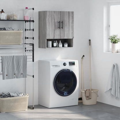 vidaXL Wall Cabinet Grey Sonoma 60x31x70 cm Engineered Wood 1
