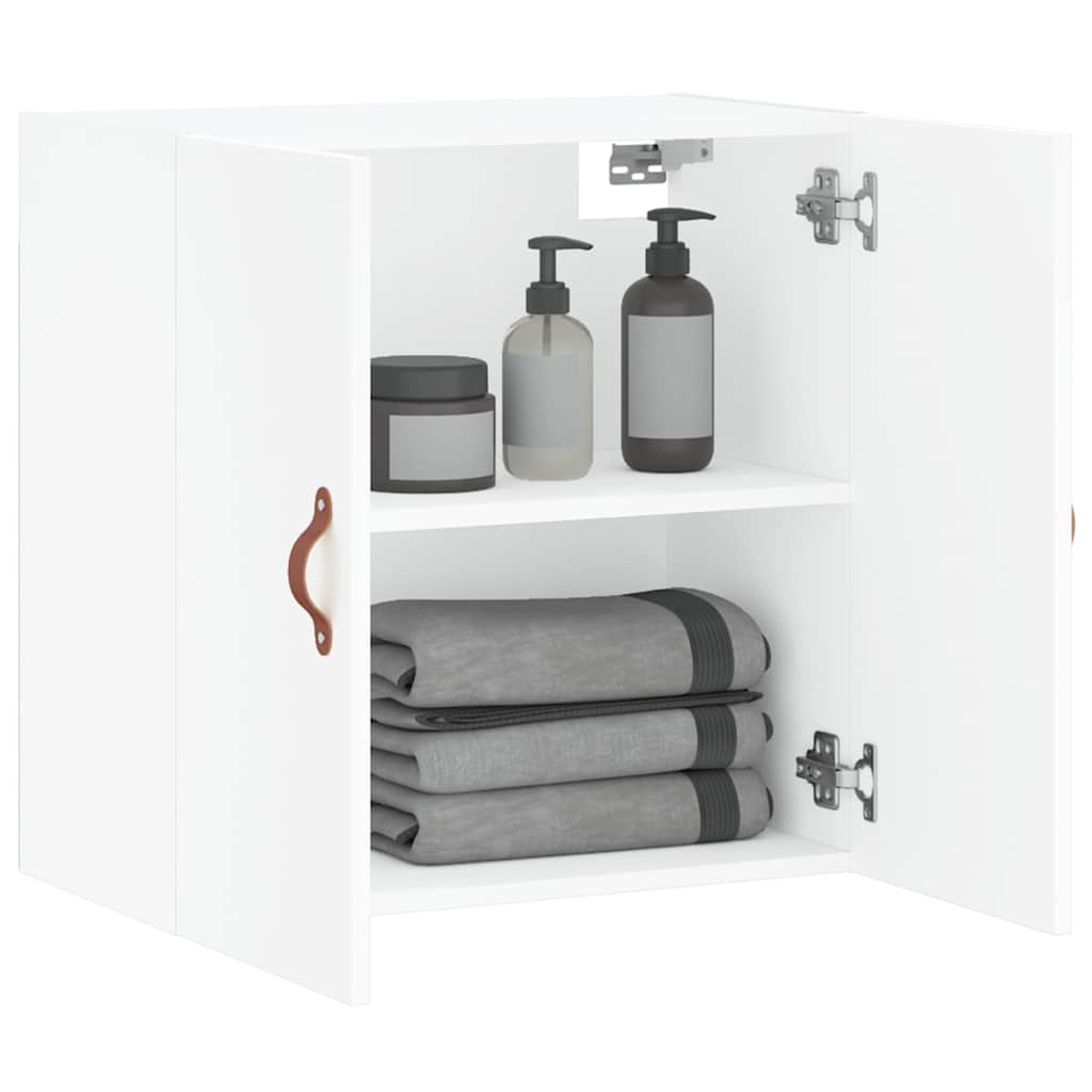 vidaXL Wall Cabinet White 60x31x60 cm Engineered Wood 4