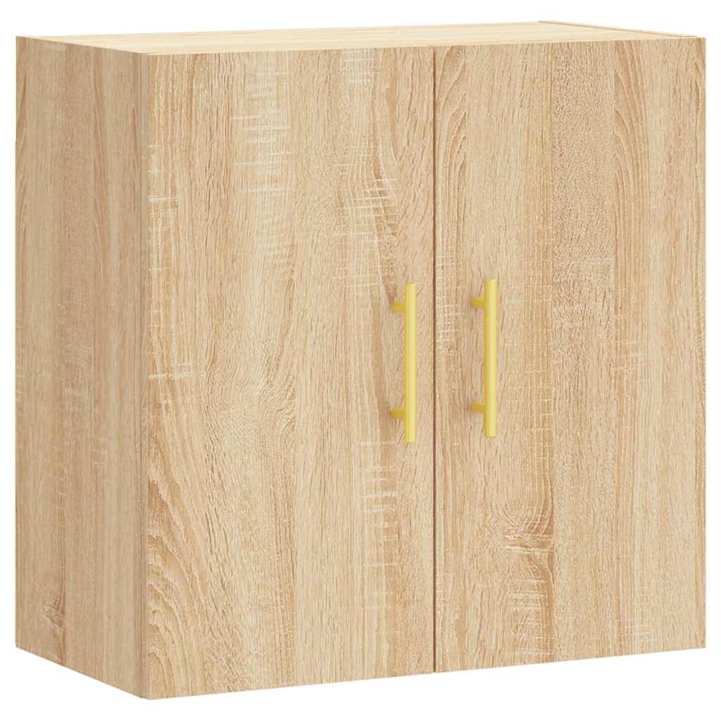 vidaXL Wall Cabinet Sonoma Oak 60x31x60 cm Engineered Wood 2