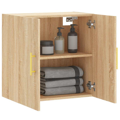 vidaXL Wall Cabinet Sonoma Oak 60x31x60 cm Engineered Wood 4