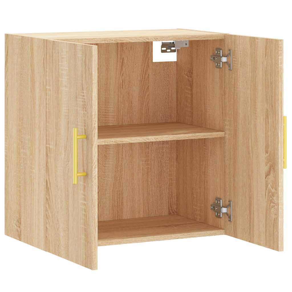 vidaXL Wall Cabinet Sonoma Oak 60x31x60 cm Engineered Wood 6
