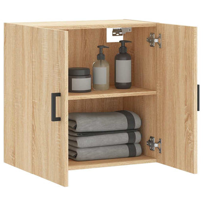 vidaXL Wall Cabinet Sonoma Oak 60x31x60 cm Engineered Wood 4