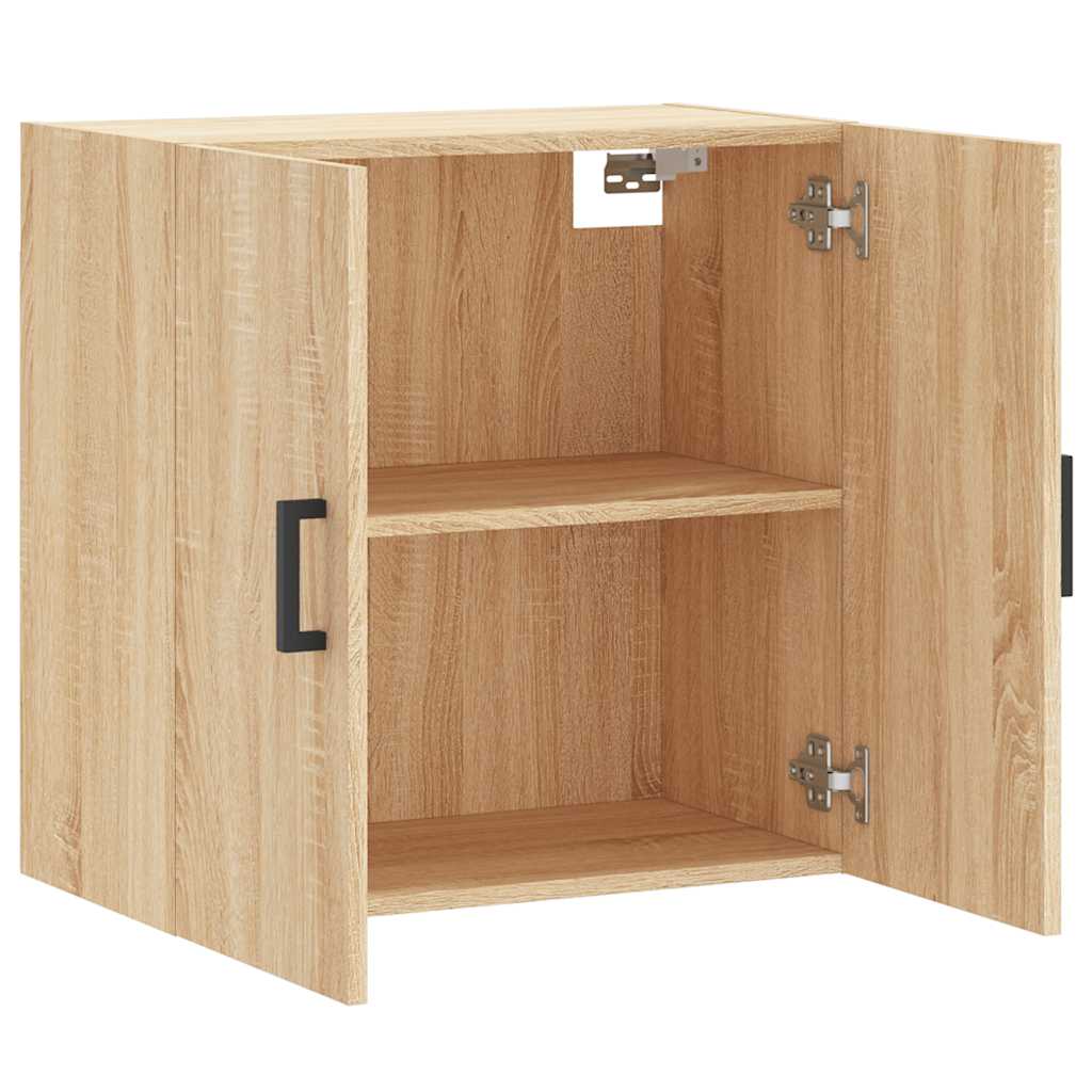 vidaXL Wall Cabinet Sonoma Oak 60x31x60 cm Engineered Wood 6