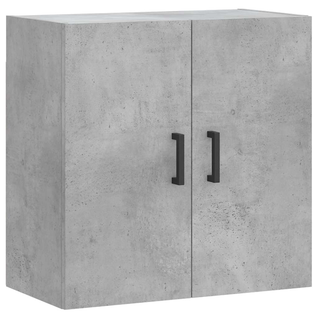 vidaXL Wall Cabinet Concrete Grey 60x31x60 cm Engineered Wood 2