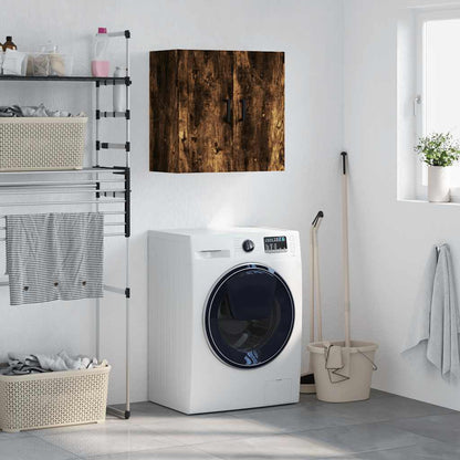 vidaXL Wall Cabinet Smoked Oak 60x31x60 cm Engineered Wood 1