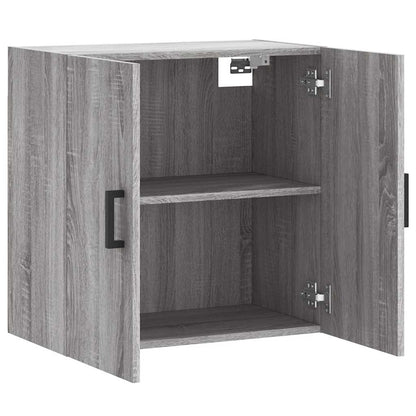 vidaXL Wall Cabinet Grey Sonoma 60x31x60 cm Engineered Wood 6