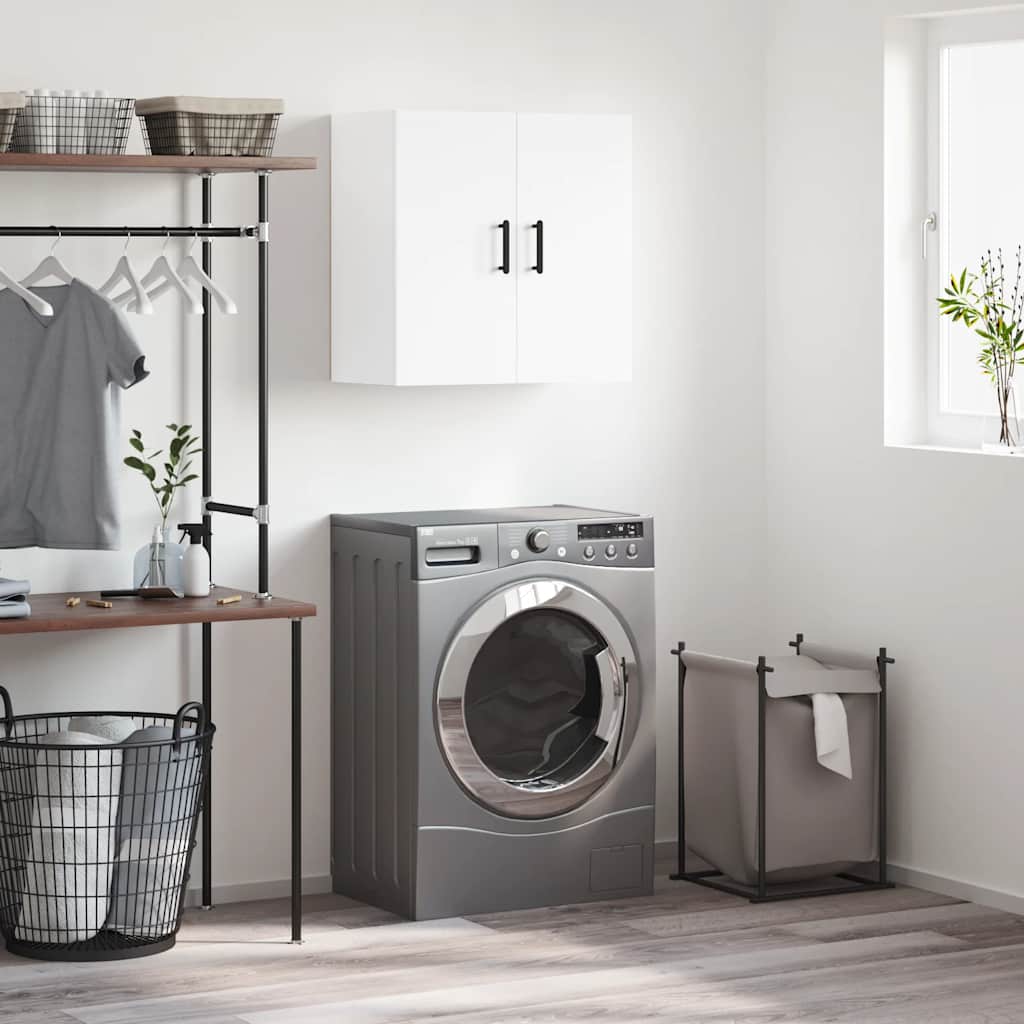 vidaXL Wall Cabinet White 60x31x60 cm Engineered Wood 1