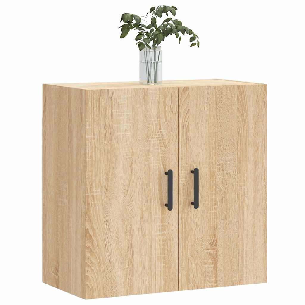 vidaXL Wall Cabinet Sonoma Oak 60x31x60 cm Engineered Wood 3