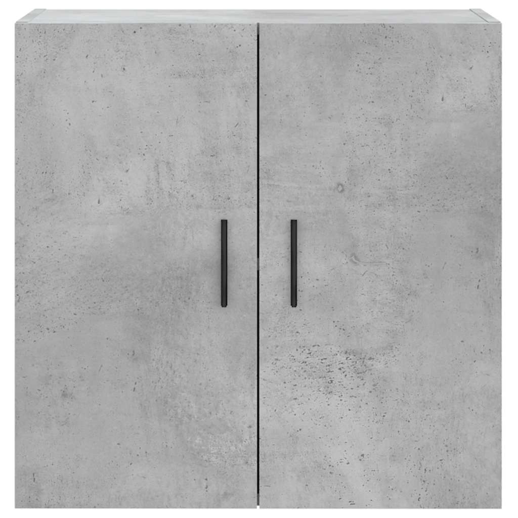 vidaXL Wall Cabinet Concrete Grey 60x31x60 cm Engineered Wood 5