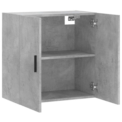 vidaXL Wall Cabinet Concrete Grey 60x31x60 cm Engineered Wood 6