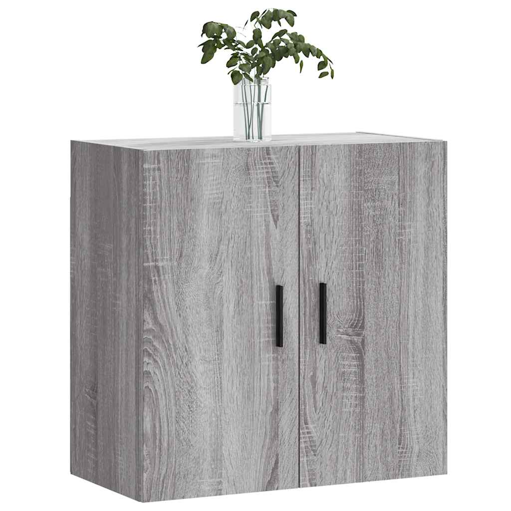 vidaXL Wall Cabinet Grey Sonoma 60x31x60 cm Engineered Wood 3