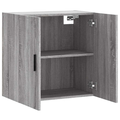 vidaXL Wall Cabinet Grey Sonoma 60x31x60 cm Engineered Wood 6