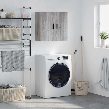 vidaXL Wall Cabinet Grey Sonoma 60x31x60 cm Engineered Wood 1