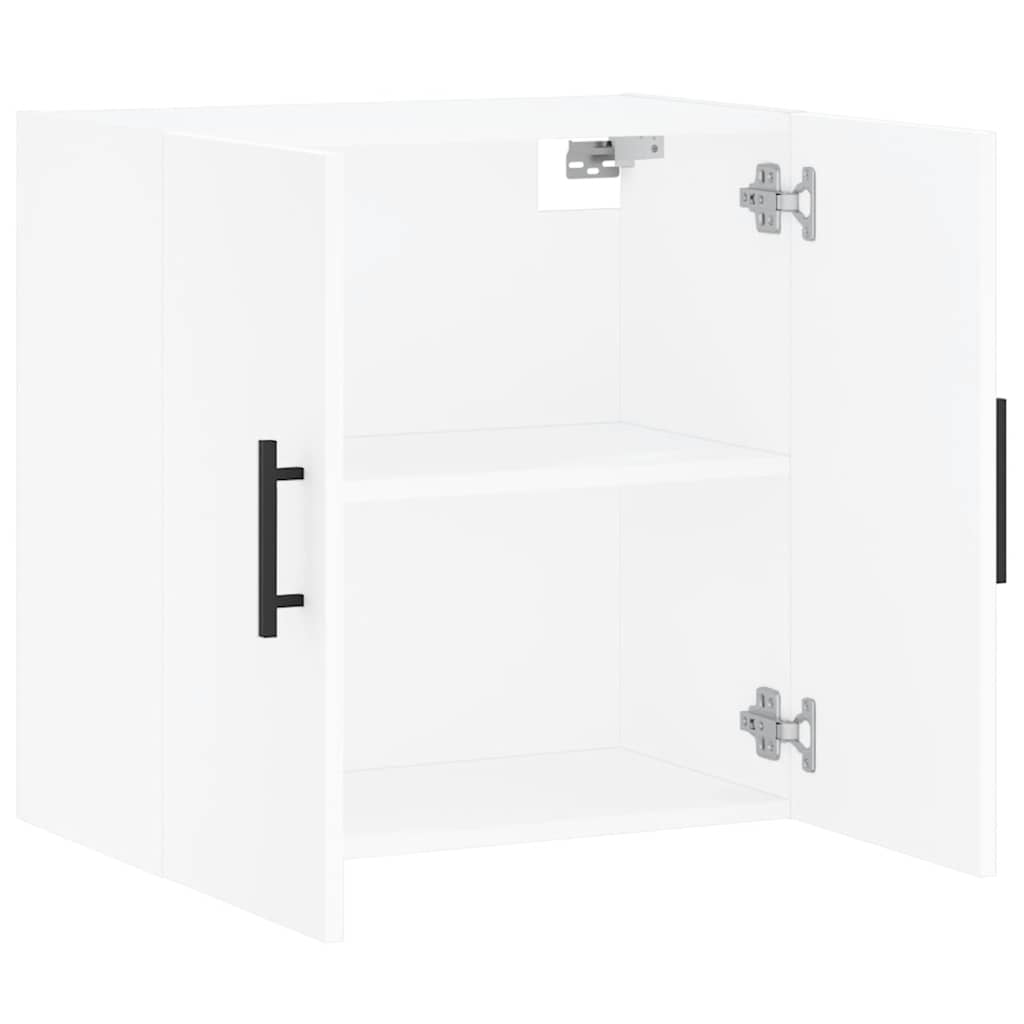 vidaXL Wall Cabinet White 60x31x60 cm Engineered Wood 6