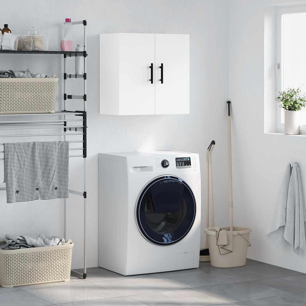 vidaXL Wall Cabinet White 60x31x60 cm Engineered Wood 1