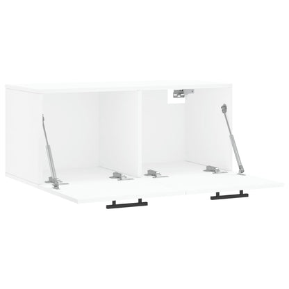 vidaXL Wall Cabinet White 80x36.5x35 cm Engineered Wood 6