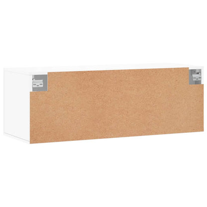 vidaXL Wall Cabinet White 100x36,5x35 cm Engineered Wood 5