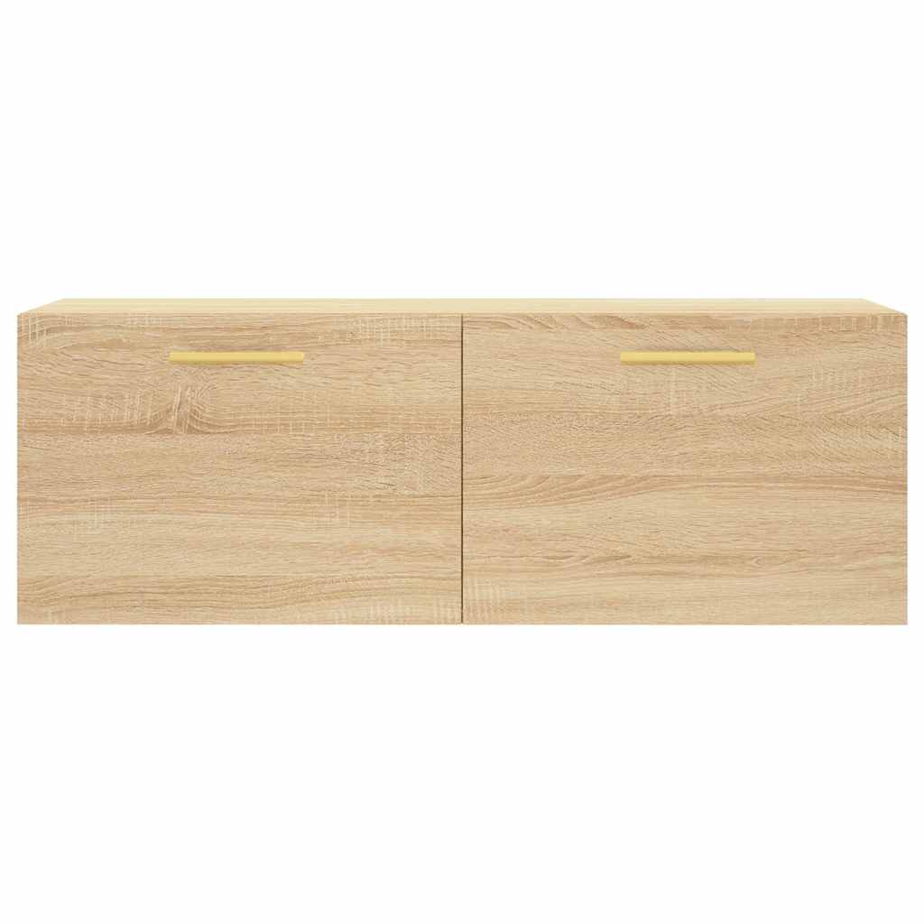vidaXL Wall Cabinet Sonoma Oak 100x36,5x35 cm Engineered Wood 3