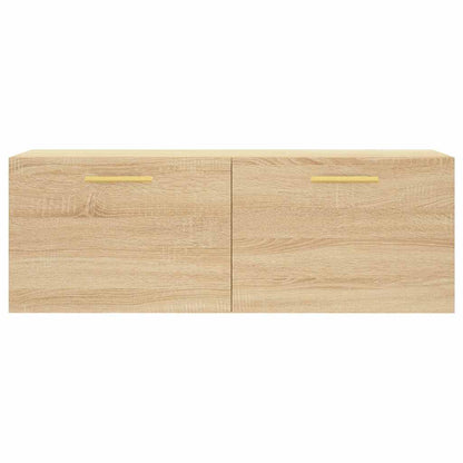 vidaXL Wall Cabinet Sonoma Oak 100x36,5x35 cm Engineered Wood 3