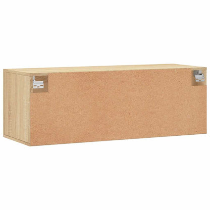 vidaXL Wall Cabinet Sonoma Oak 100x36,5x35 cm Engineered Wood 5