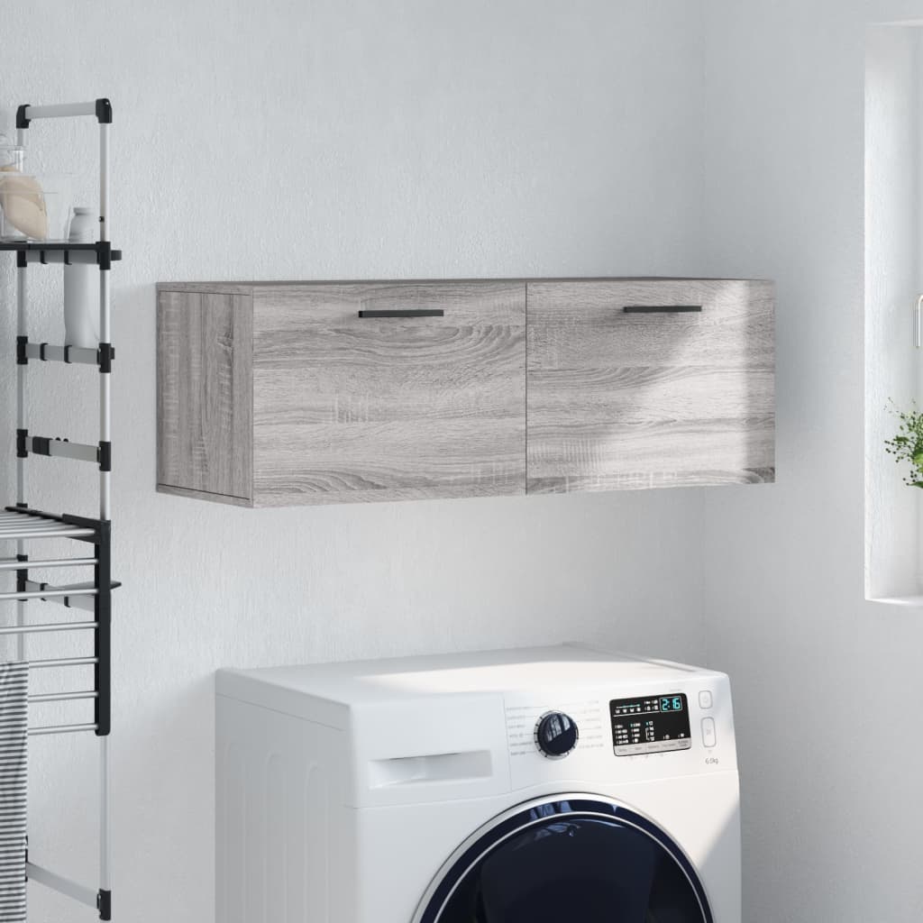 vidaXL Wall Cabinet 100x36.5x35 cm Engineered Wood