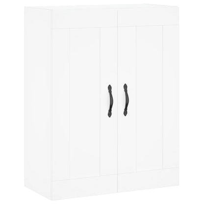 vidaXL Wall Mounted Cabinet White 69.5x34x90 cm Engineered Wood 2