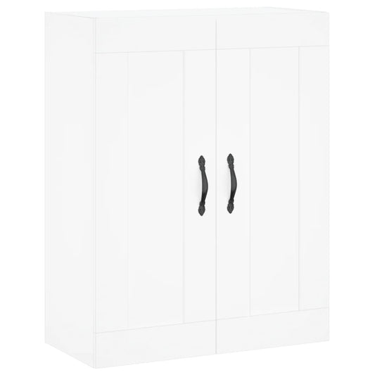vidaXL Wall Mounted Cabinet White 69.5x34x90 cm Engineered Wood 2