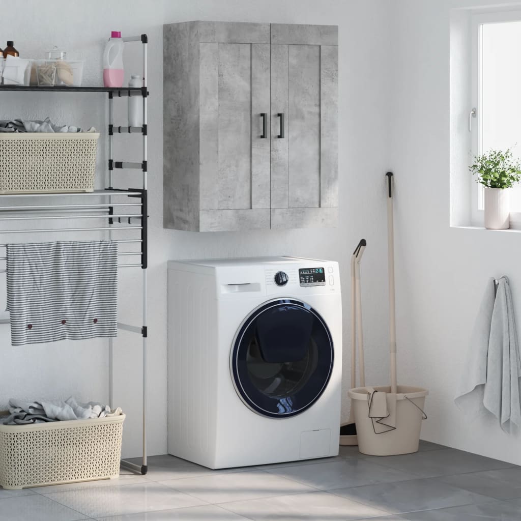 vidaXL Wall Mounted Cabinet 69.5x34x90 cm Engineered Wood