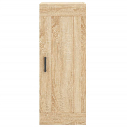 vidaXL Wall Mounted Cabinet Sonoma Oak 34.5x34x90 cm Engineered Wood 6