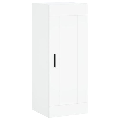 vidaXL Wall Mounted Cabinet White 34.5x34x90 cm Engineered Wood 2