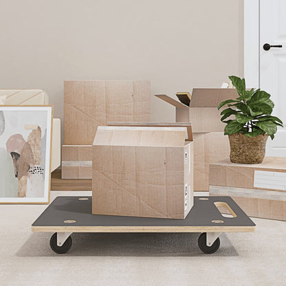vidaXL Transport Trolleys 2 pcs Rectangular 80x55x11.5 cm 1