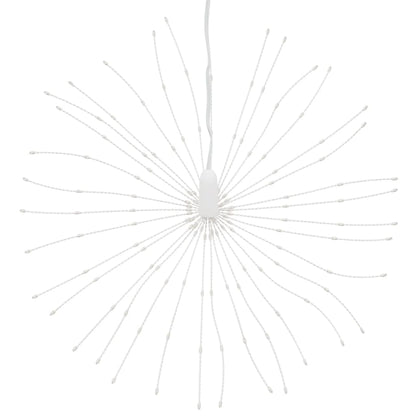 vidaXL Christmas Starburst Lights 140 LEDs 8 pcs Warm White 17 cm 5