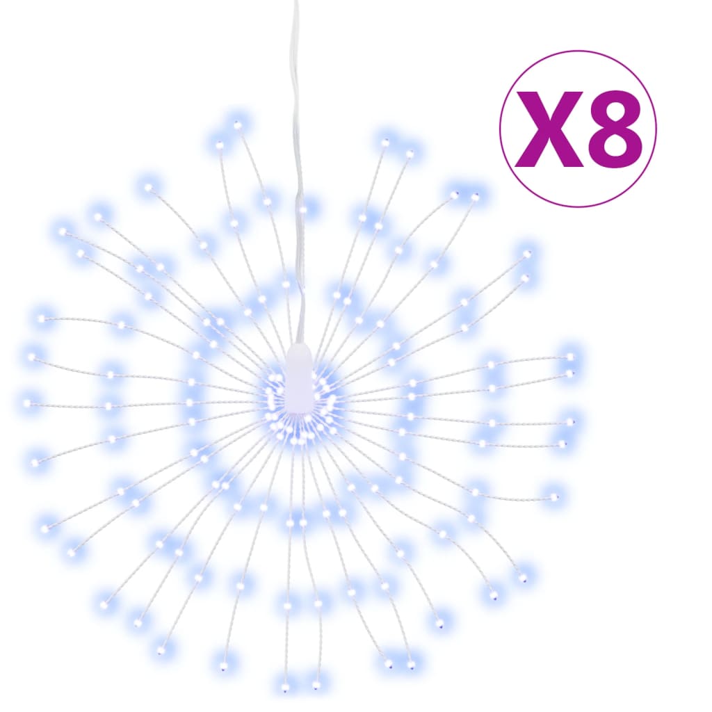 Christmas Starburst Lights 140 LEDs 17 cm Cold white