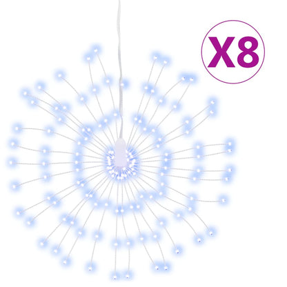 Christmas Starburst Lights 140 LEDs 17 cm Cold white