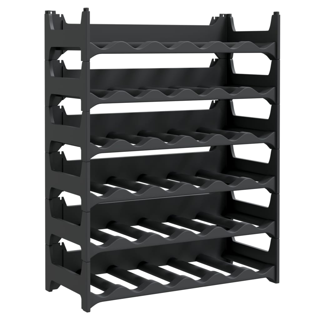 Wine Rack for Bottles PP Stackable 36