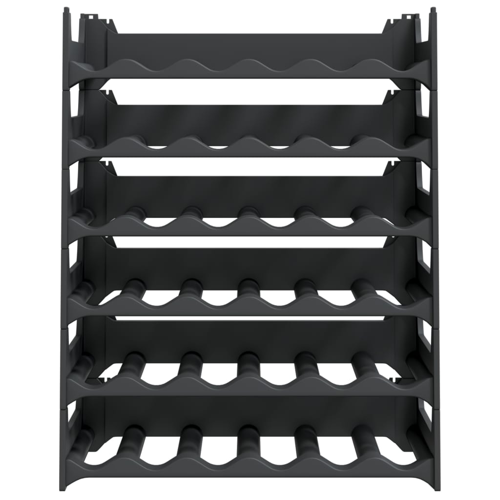Wine Rack for Bottles PP Stackable 36