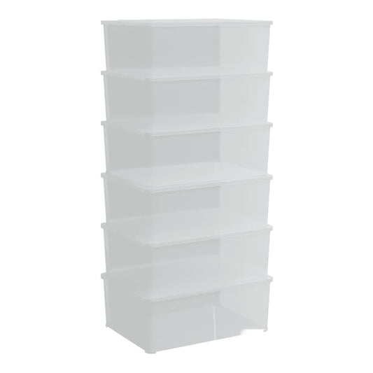 Plastic Storage Boxes Stackable 10 l