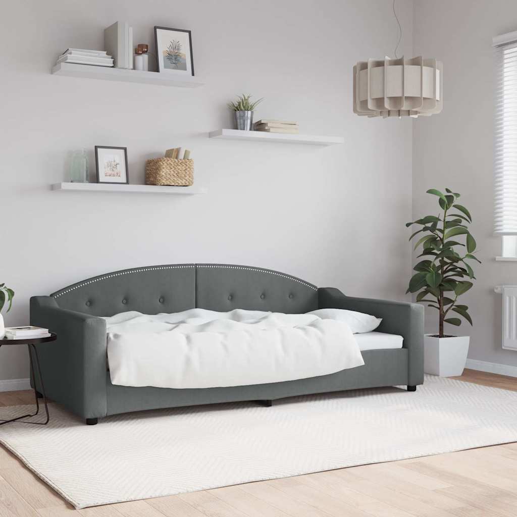 Daybed 90x190 cm Fabric Without mattress