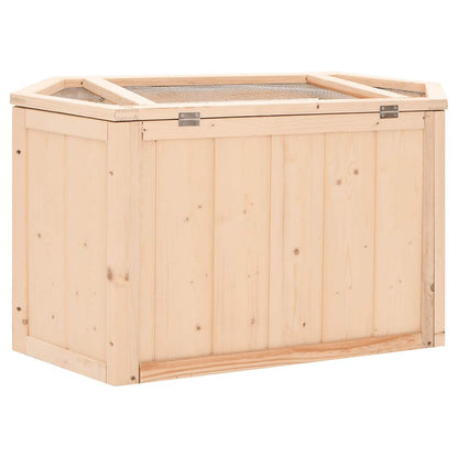 vidaXL Hamster Cage 80x40x43 cm Solid Wood Fir 6