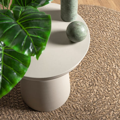 vidaXL Rug ZIZUR 120 cm Jute Look Indoor and Outdoor 1